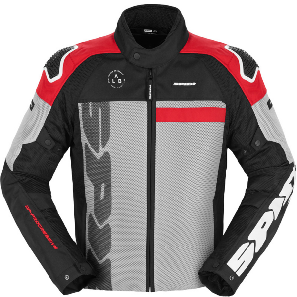 Spidi chaqueta moto Progressive net windout roja