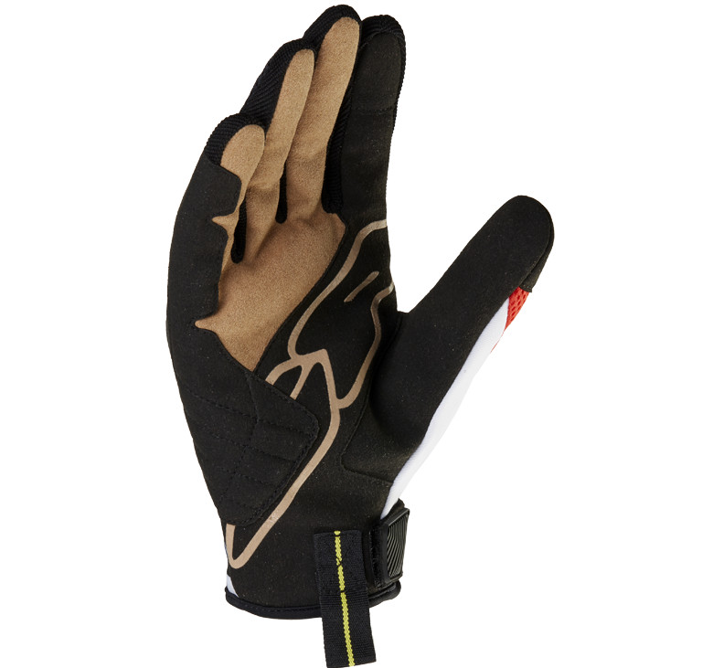 Spidi guantes moto verano Flash R evo rojo azul - Imagen 4