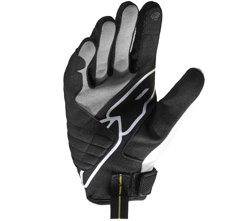 Spidi guantes moto verano mujer Flash R blanco - Imagen 3