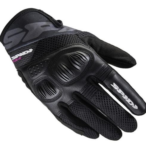 Spidi guantes moto verano mujer Flash R negro