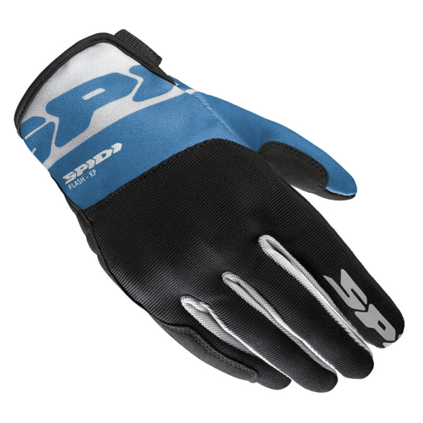 Spidi guantes moto mujer verano Flash-KP azul
