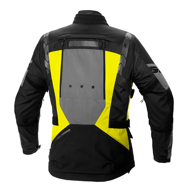 Spidi chaqueta moto 4 Season Evo H2out amarilla - Imagen 5