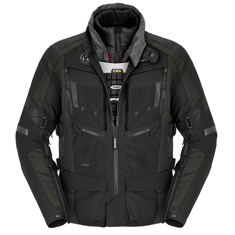 Spidi chaqueta moto 4 Season Evo H2out negra
