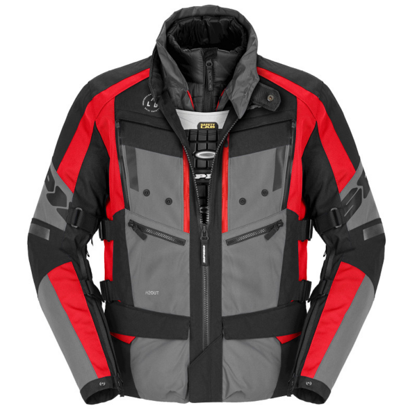 Spidi chaqueta moto 4 Season Evo H2out roja