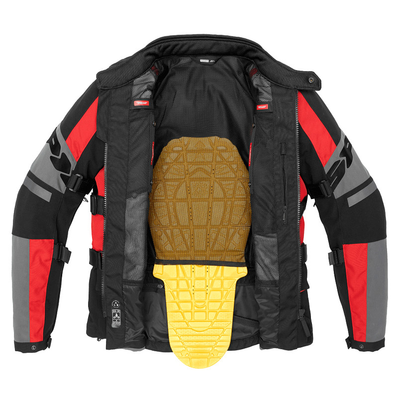 Spidi chaqueta moto 4 Season Evo H2out roja - Imagen 2