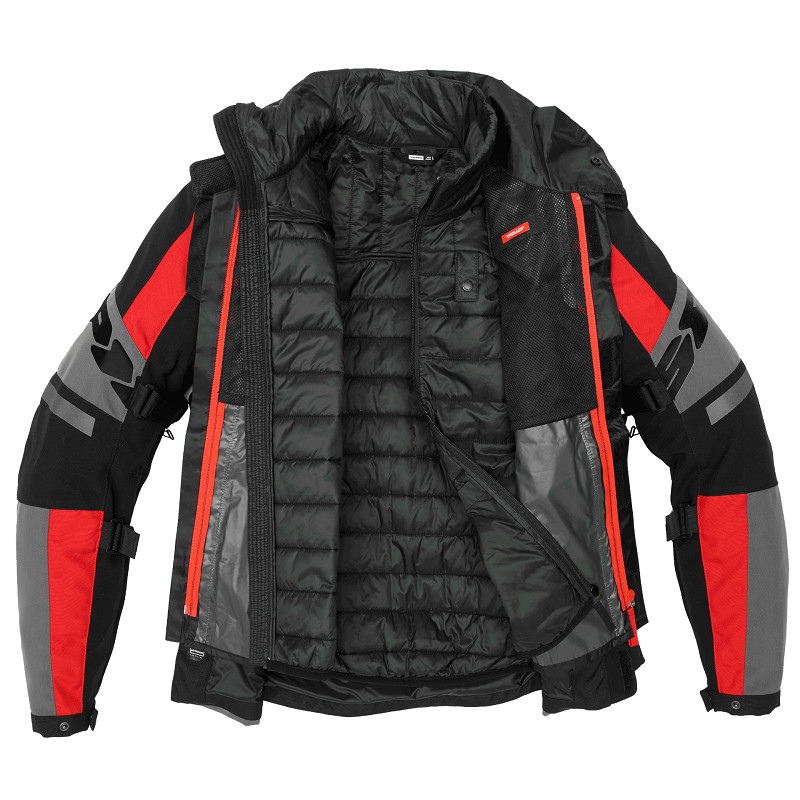 Spidi chaqueta moto 4 Season Evo H2out roja - Imagen 3