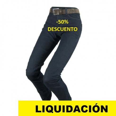 By City pantalón mujer vaquero moto Route