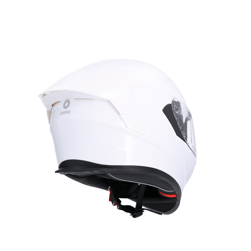Shiro Casco Moto integral Raptor blanco - Imagen 3
