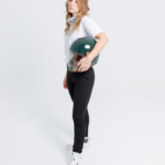 By City Pantalón Vaquero Moto Mujer Legging negro
