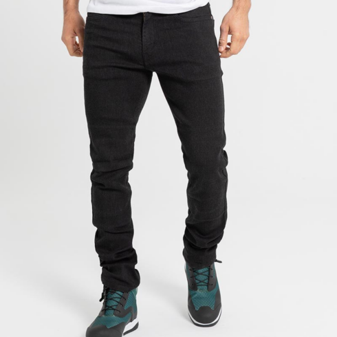 By City pantalón vaquero moto Bull negro