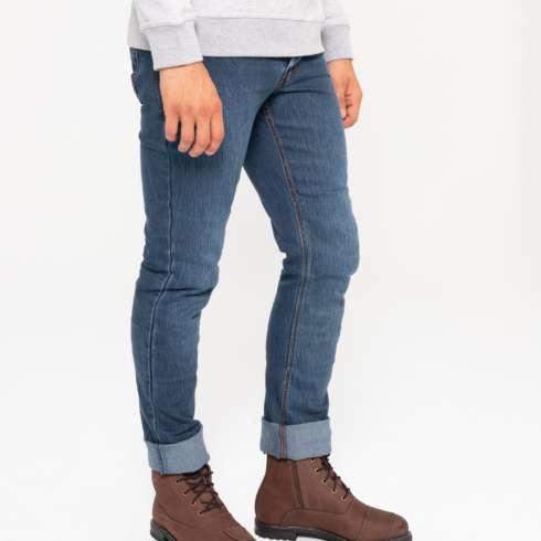 By City pantalón vaquero moto Shield II Stone AAA