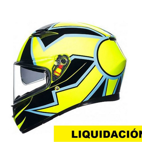 AGV casco moto integral K3 Rossi WT Phillip Island 2005