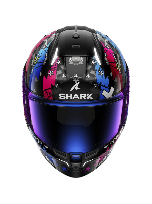 Shark Casco Moto Integral SKWAL i3 Hellcat morado - Imagen 3