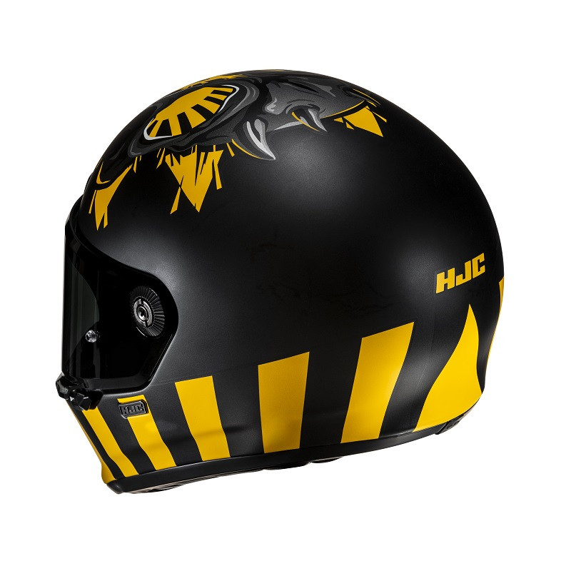 HJC casco moto integral V10 Crania MC3SF fluor - Imagen 3