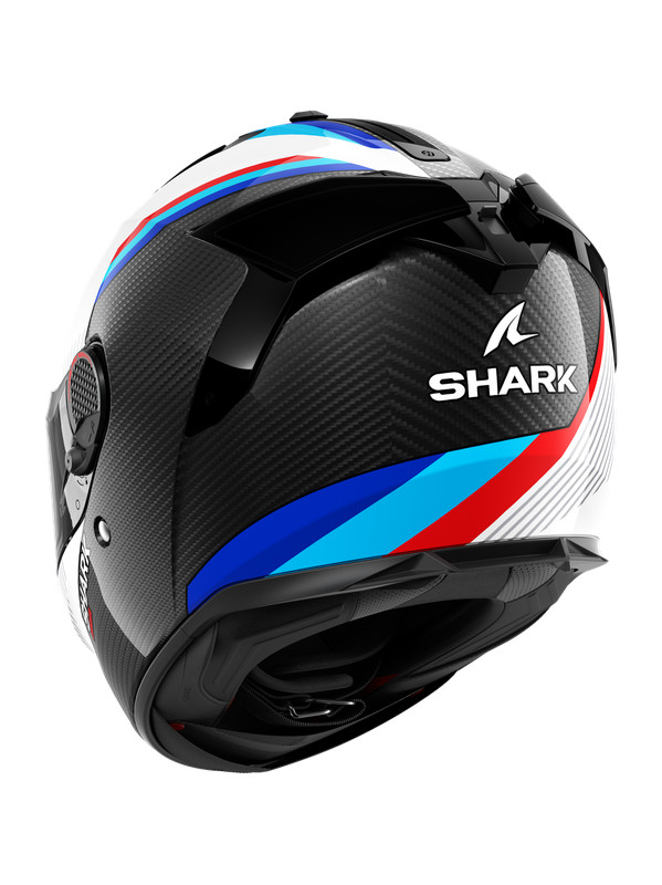 Shark Casco Moto Integral Spartan GT PRO Dokhta azul rojo - Imagen 2