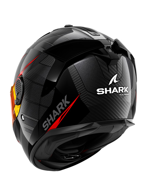 Shark Casco Moto Integral Spartan GT PRO Carbon Kultram rojo - Imagen 2
