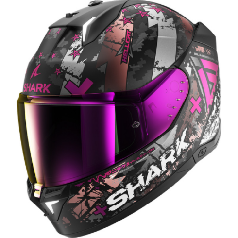 Shark Casco Moto Integral SKWAL i3 Hellcat rosa