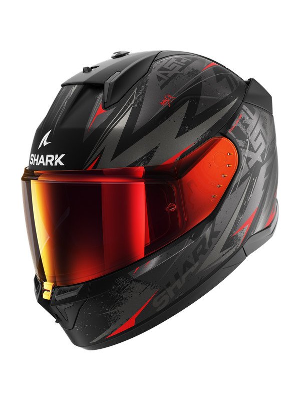 Shark Casco Moto Integral D-SKWAL 3 Blast-R rojo