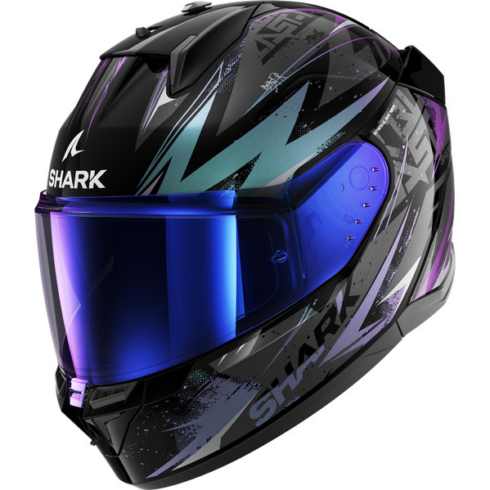 Shark Casco Moto Integral D-SKWAL 3 Blast-R Morado