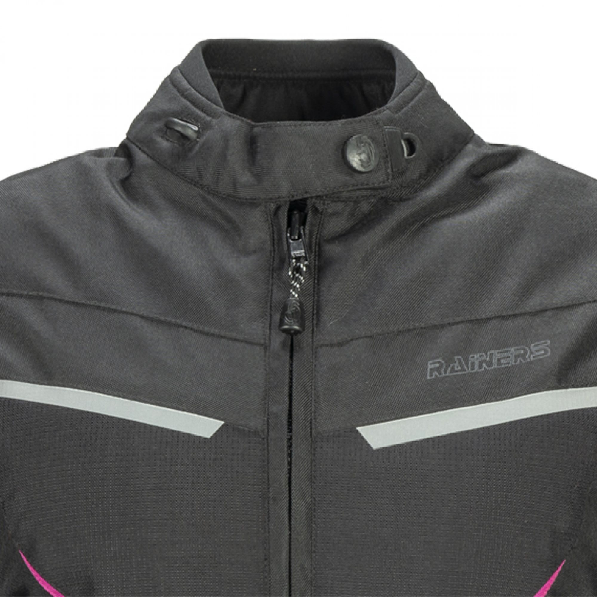Rainers chaqueta moto mujer Electra rosa - Imagen 2