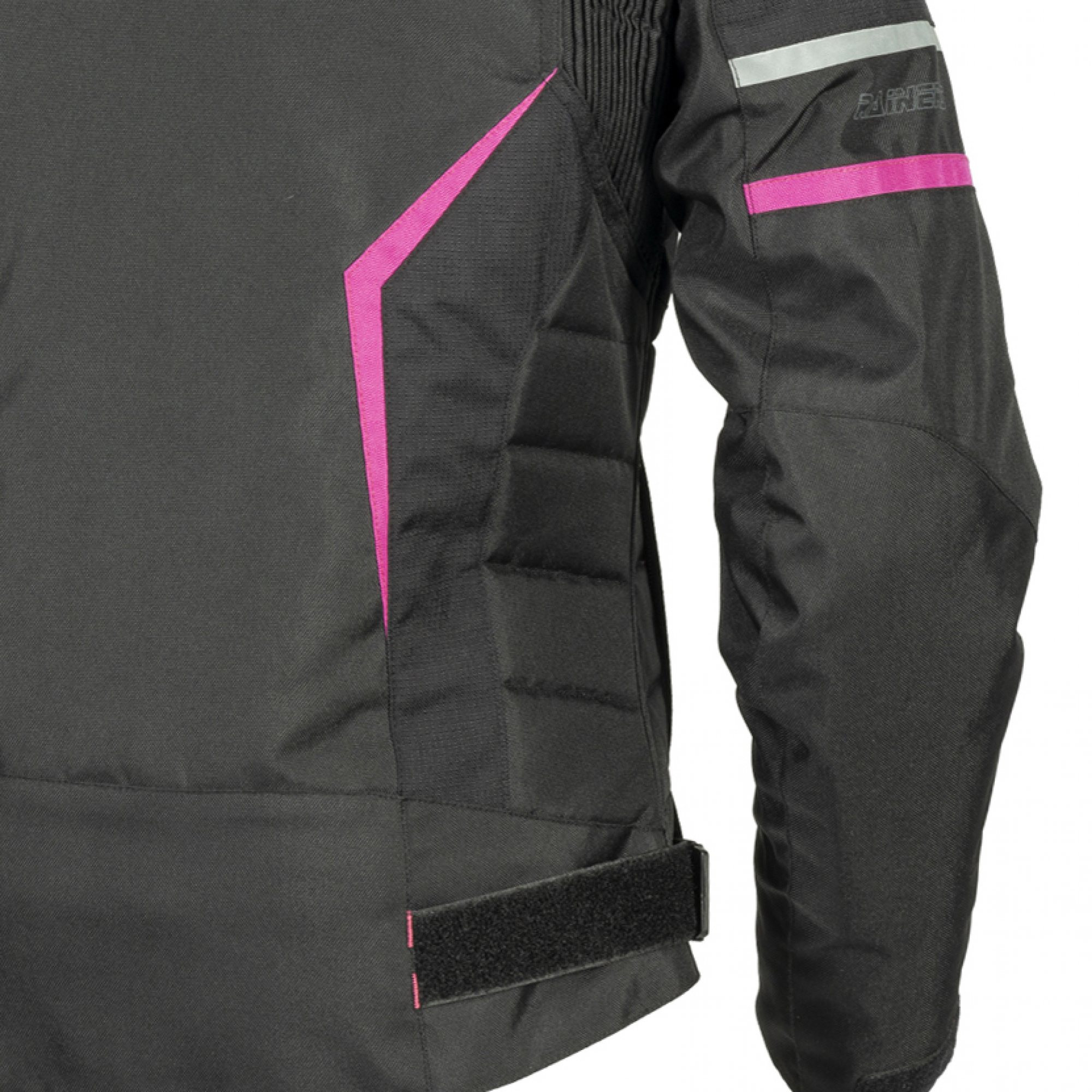 Rainers chaqueta moto mujer Electra rosa - Imagen 4