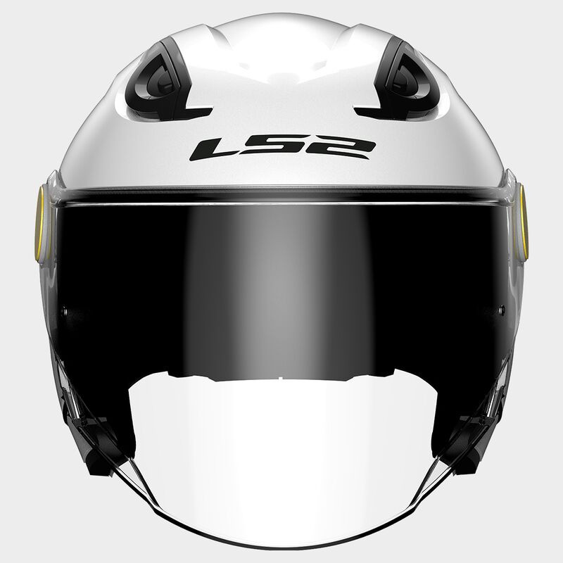 LS2 casco moto infantil Funny II OF622 blanco - Imagen 2