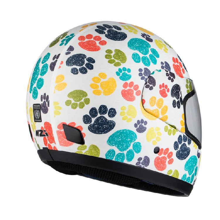 NZI casco moto infantil Activy Pawprints - Imagen 2