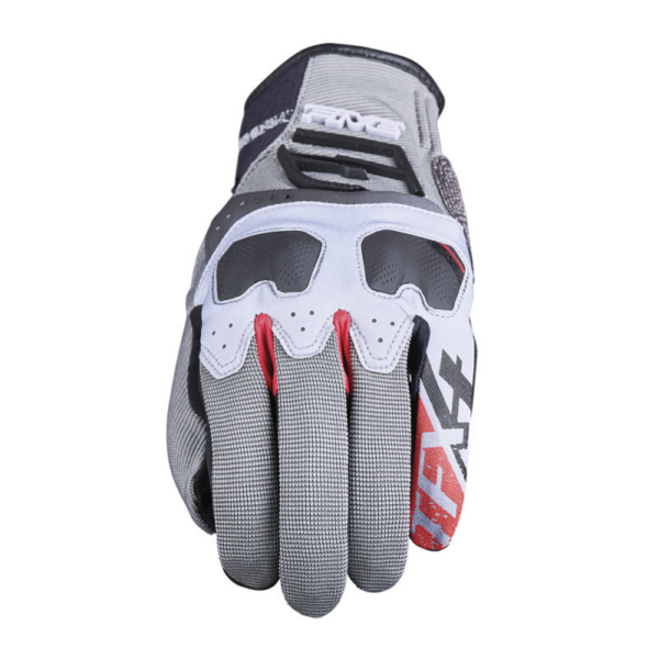 5FIVE Guantes Moto TFX4 gris rojo