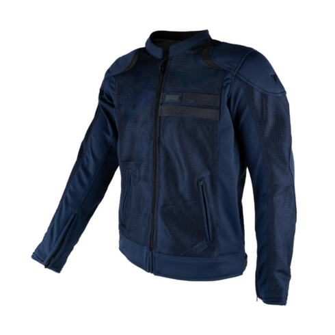 By city chaqueta moto verano Breeze azul