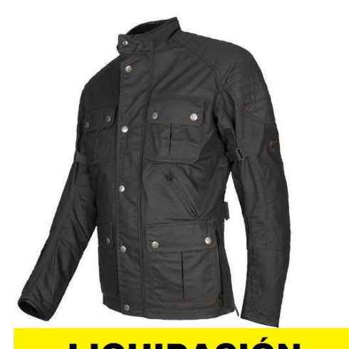 By city chaqueta moto London III negra