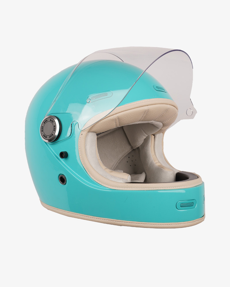 By City casco moto integral Roadster III Aqua - Imagen 4
