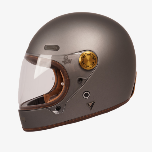 By City casco moto integral Roadster III gris mate