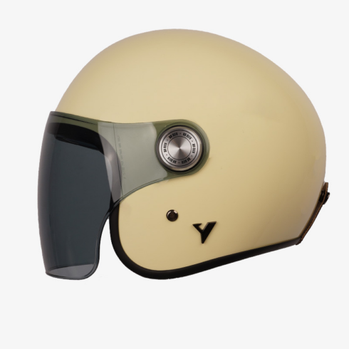 By City casco moto jet The City beige