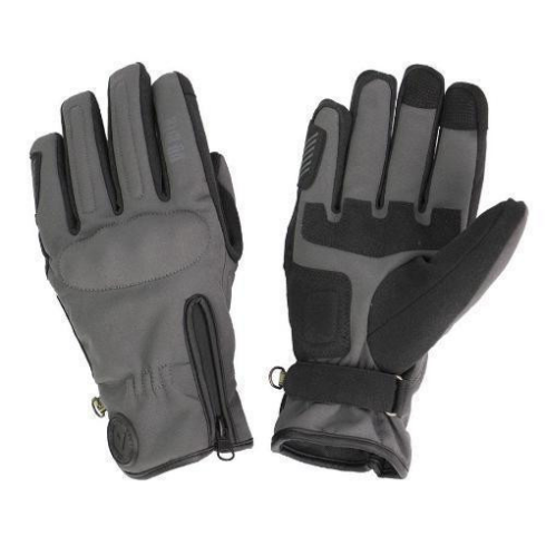 By City Guantes Moto Iceland gris