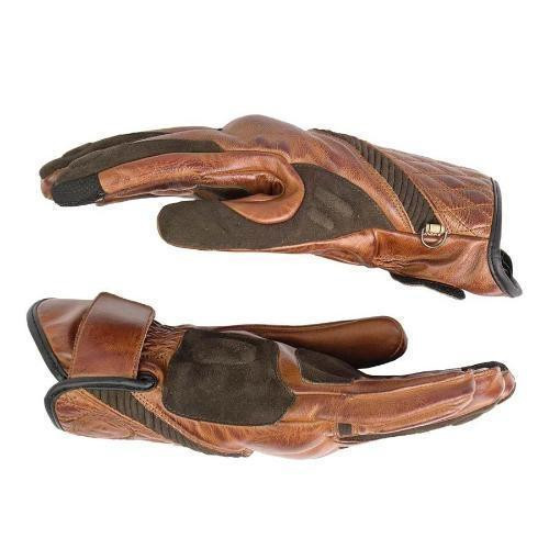 By City Guantes Moto Cafe III marrón - Imagen 3