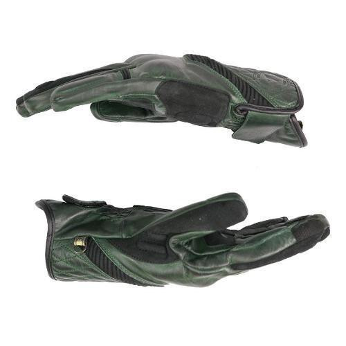 By City Guantes Moto Cafe III verde - Imagen 3