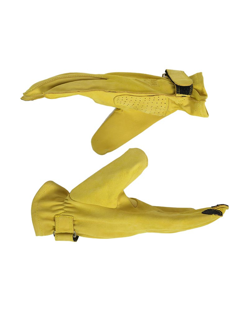 By City Guantes Moto Texas amarillo - Imagen 2