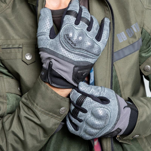 By City Guantes Moto Tokio gris
