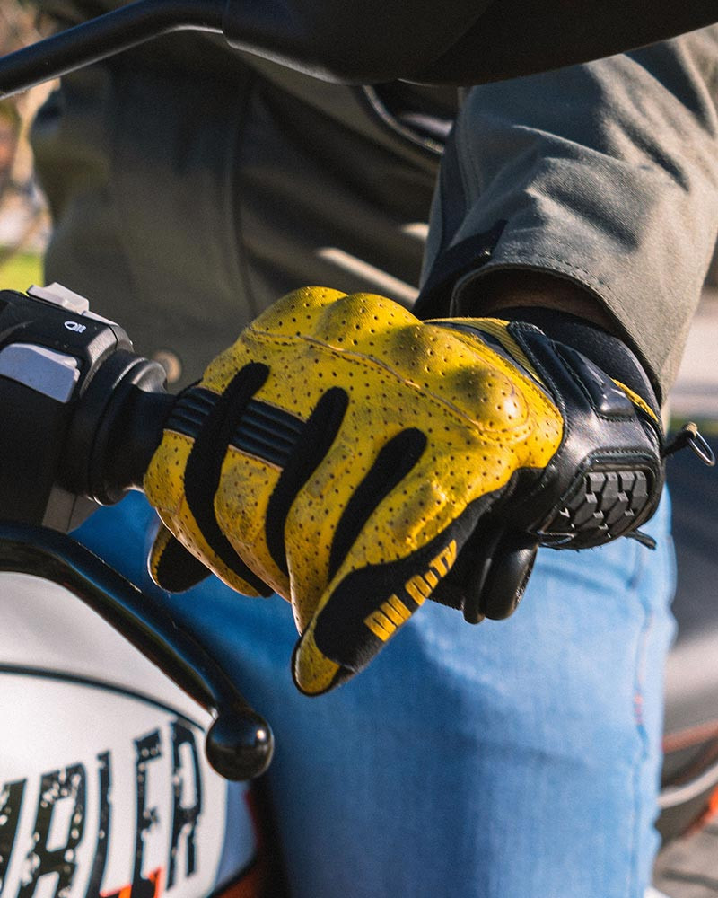 By City Guantes Moto Tokio amarillo - Imagen 2