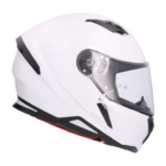 Shiro casco moto integral 890 Hunter blanco perla