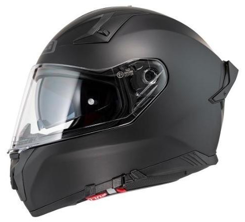 NZI casco moto integral Go Rider Stream Duo negro mate