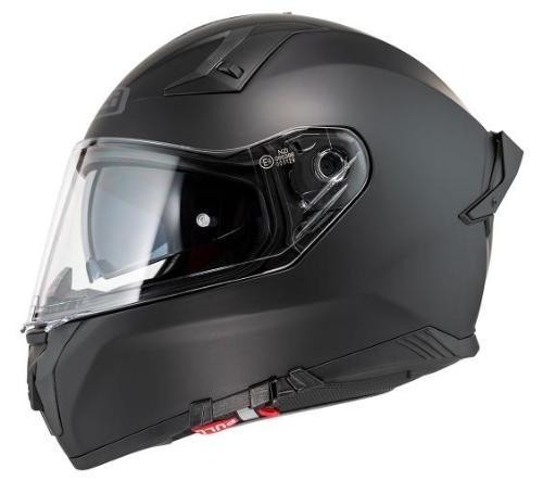 NZI casco moto integral Go Rider Stream Duo negro mate