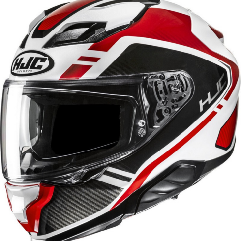 HJC casco moto integral F71 Tozz MC1 Rojo