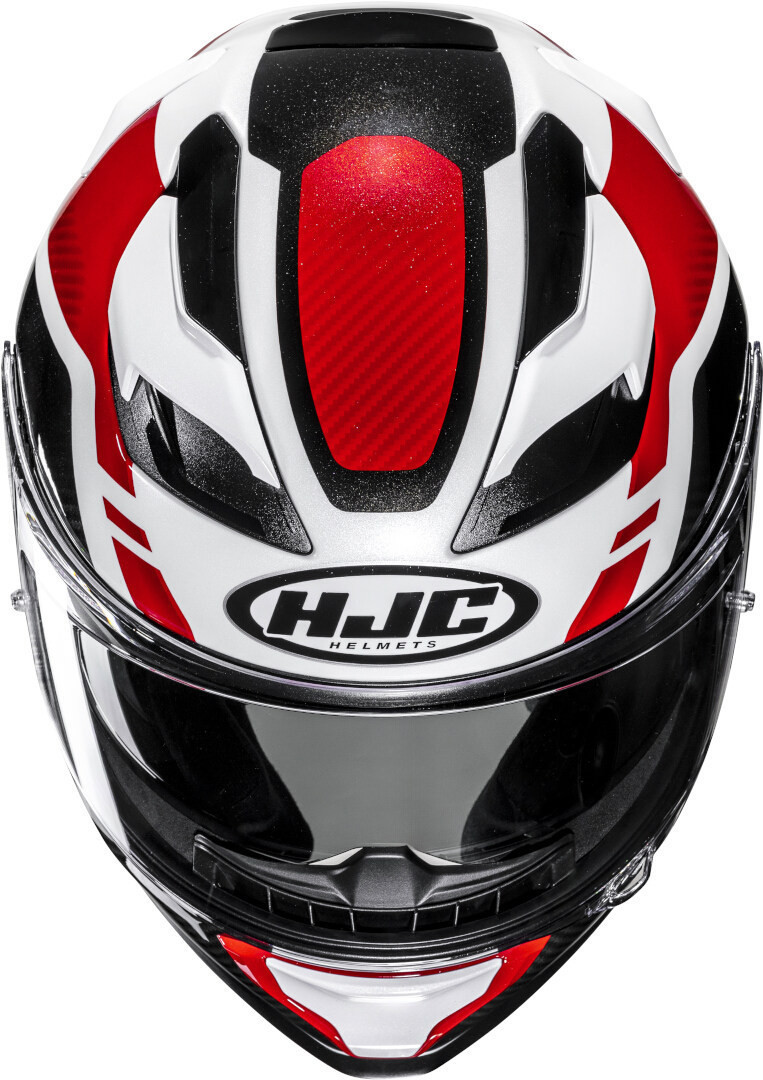 HJC casco moto integral F71 Tozz MC1 Rojo - Imagen 5