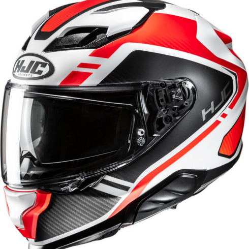 HJC casco moto integral F71 Tozz MC6HSF rojo