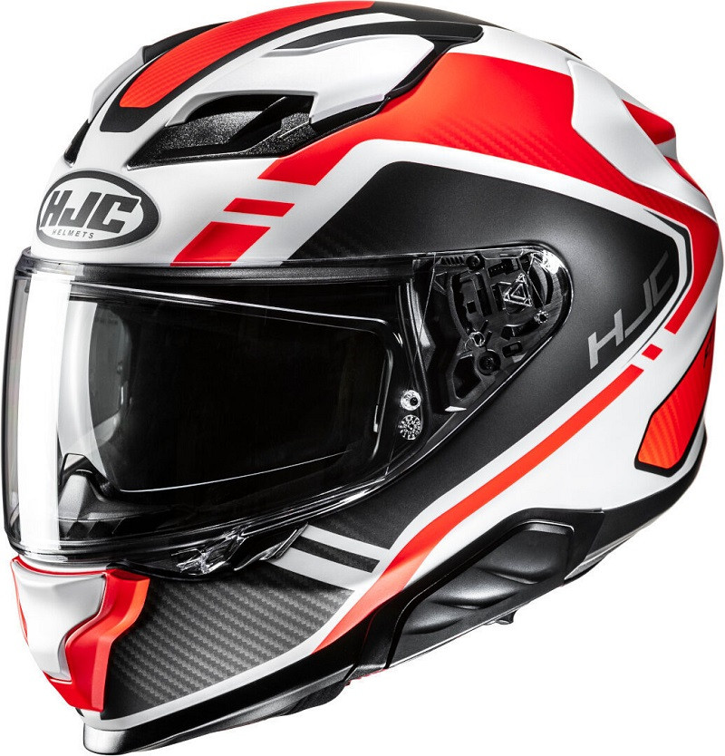 HJC casco moto integral F71 Tozz MC6HSF rojo