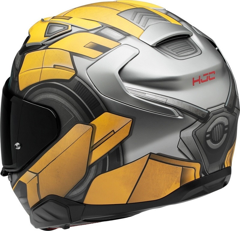 HJC casco moto integral F71 BUMBLEBEE HASBRO - Imagen 3