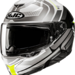 HJC casco moto integral I71 Viz MC3H fluor
