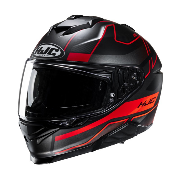 HJC casco moto integral I71 Iorix MC1SF rojo