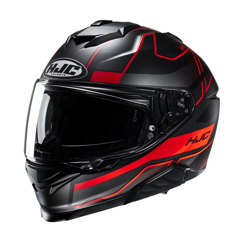 HJC casco moto integral I71 Iorix MC1SF rojo